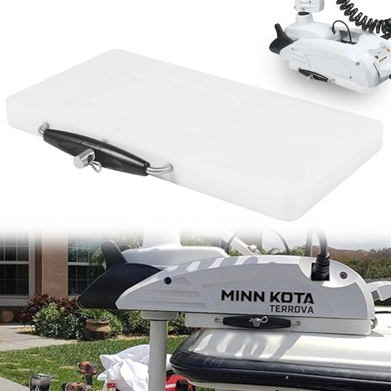 Sunluway For Minn Kota Quick Release Bracket 1854017 RTA-17 fits Riptide Ulterra, Terrova, PowerDrive, PowerDrive V2 and Deckhand 40 Trolling Motors, for Minn Kota Trolling Motor Mount Bracket - Image 1